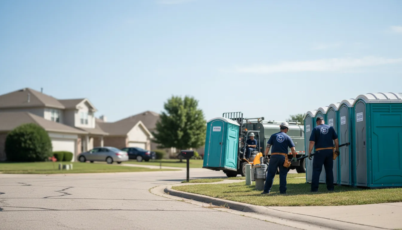 Porta Potty Rental in Grand Prairie, TX near me